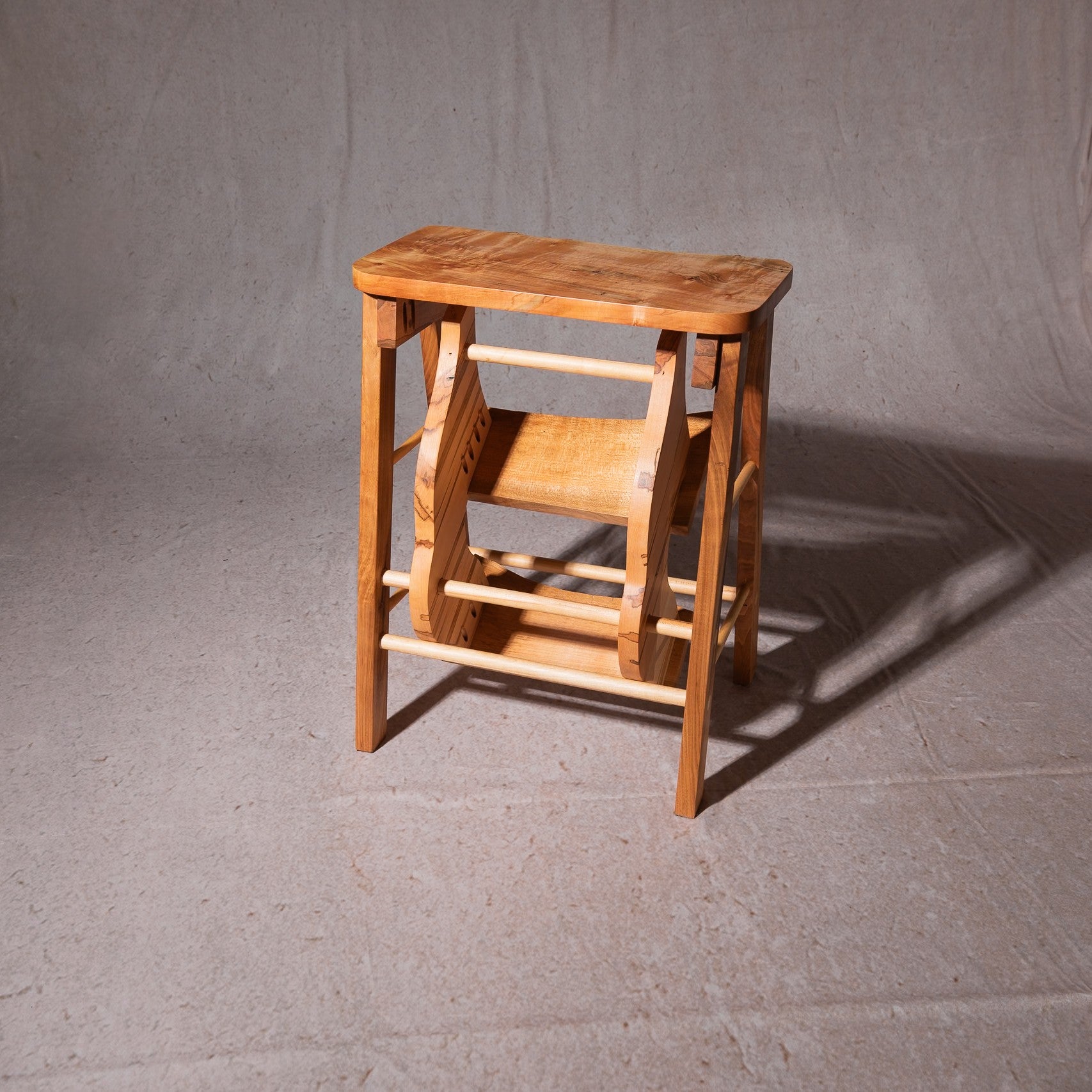 Folding Step Stool | PHOENIX HARDWOODS