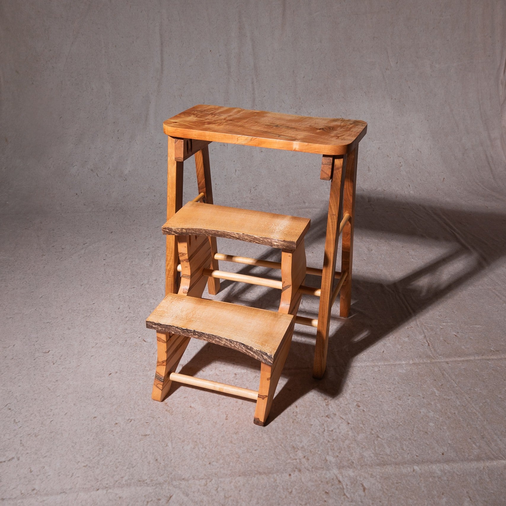 Folding Step Stool | PHOENIX HARDWOODS